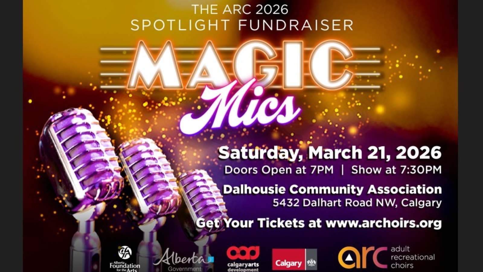  Saturday March 21, 2026 Spotlight at Dalhousie Community Association